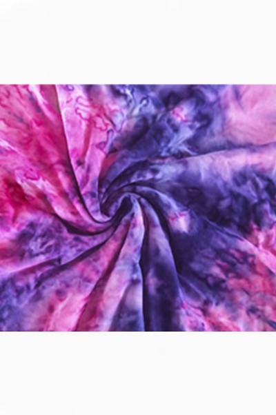 SX-XGDA 時尚面料 扎染面料 扎染布 紮染 手工扎染 彩潑印花 100%棉 後面照